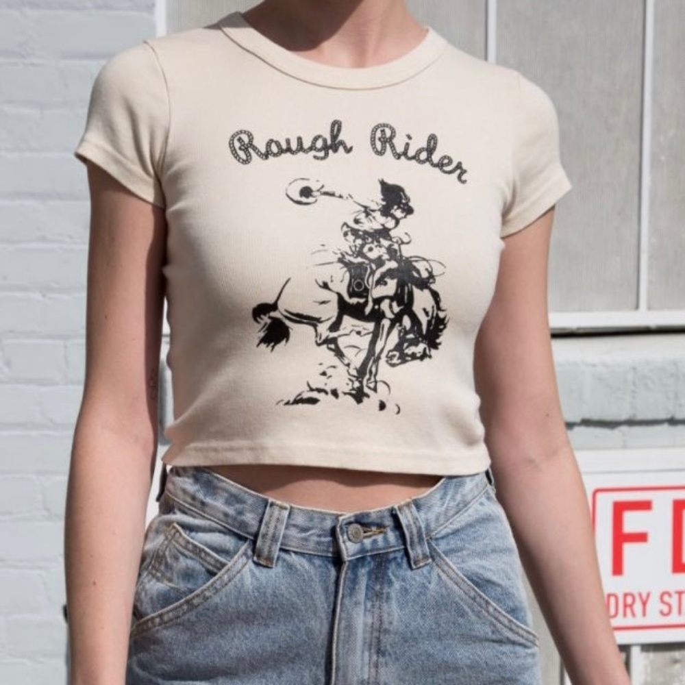 Brandy Melville rough rider top